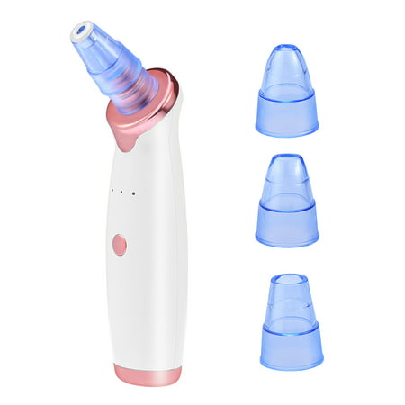 Facial Pore Nose Blackhead Vacuum Suction Machine Blackhead Remover Peeling Pore Cleansing Face Skin Deeply Cleaner (Crystal (Best Way To Remove Blackheads From Nose)