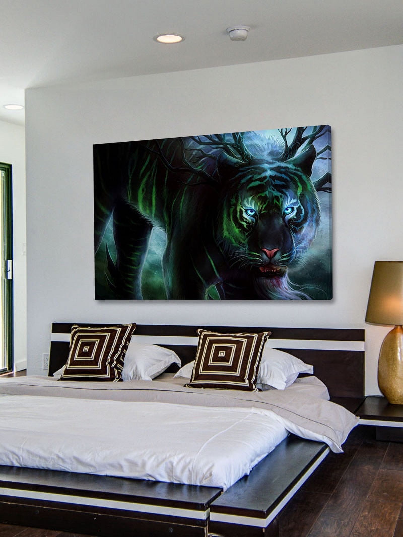 Marmont Hill "Cold Stare" Painting Print on Canvas