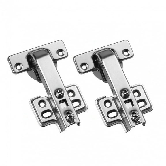 2pcs 90 Degree Buffer Hinge Kitchen Cabinet Hydraulic Hinge Folding Door Large Angle Buffer Hinge Furniture Door Hardware