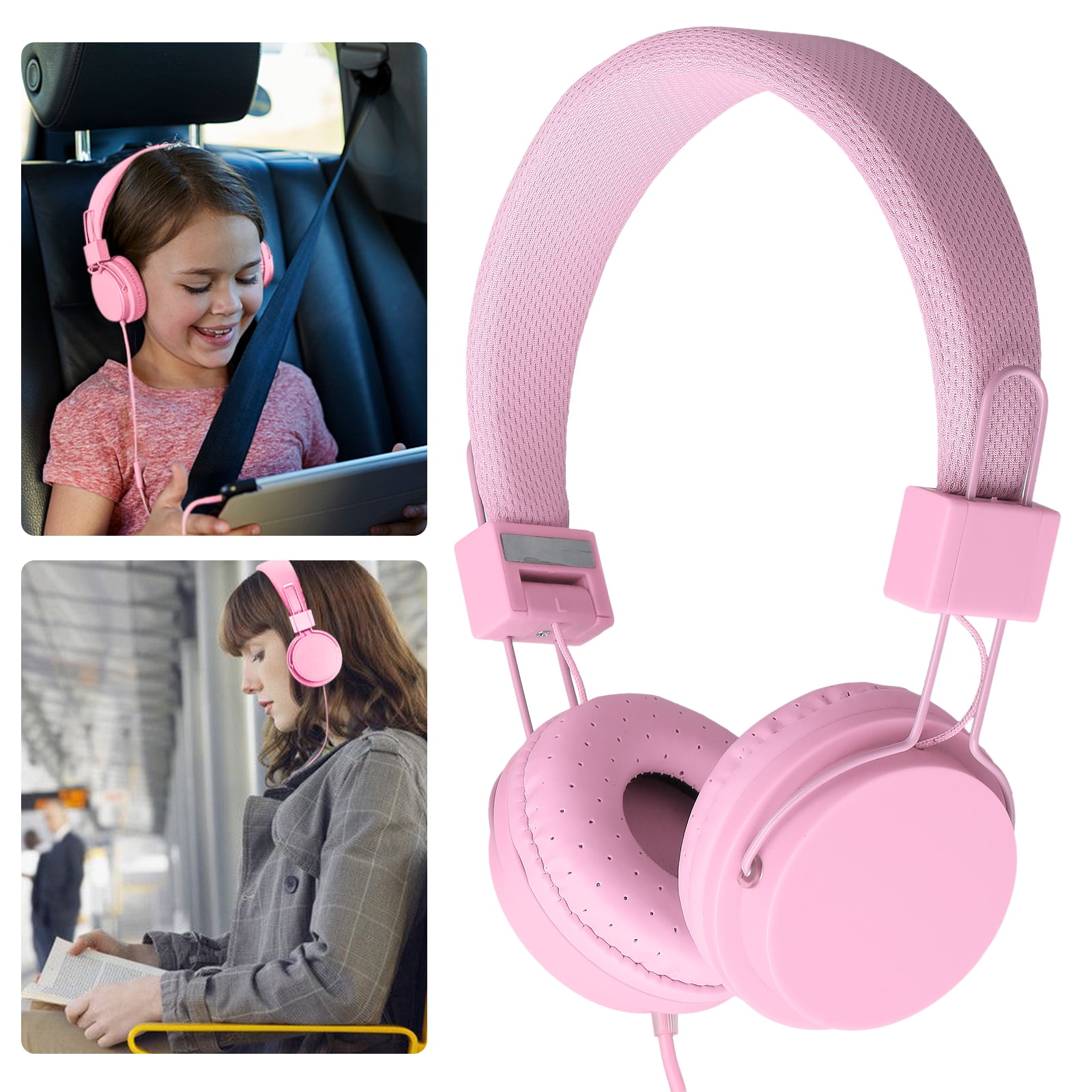 wired headphones with mic for kids