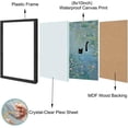 thumbnail image 2 of Arte de pared Hamduker con estampado de gatos Monet divertidos nenúfares, 2 of 7