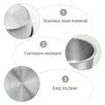 thumbnail image 7 of 12PCS Small Sauce Cups, Mini Dipping Bowls 50ML, Ideal for Home Parties and Restaurants (Silver), 7 of 7
