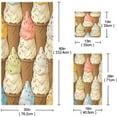 thumbnail image 3 of 3 Piece Bath Towels Set, Super Soft Absorbent Ice Cream Towels for Bathroom Gym Spa Hotel Decor Wash cloth, 3 of 7
