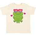 thumbnail image 3 of Inktastic Summer Frog Beach Vacation Sunglasses Girls Toddler T-Shirt, 3 of 5