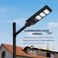 thumbnail image 3 of Lámpara Solar Led Para Exterior Impermeable Con Control Remoto y Sensor, 3 of 6