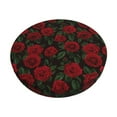 thumbnail image 2 of Lsque Rose Round Bar chair cushion covers Velvet Fabric Premium Comfort Protects from Scratches and Stains for 14-17 Inch Chair- 13 inch, 2 of 7