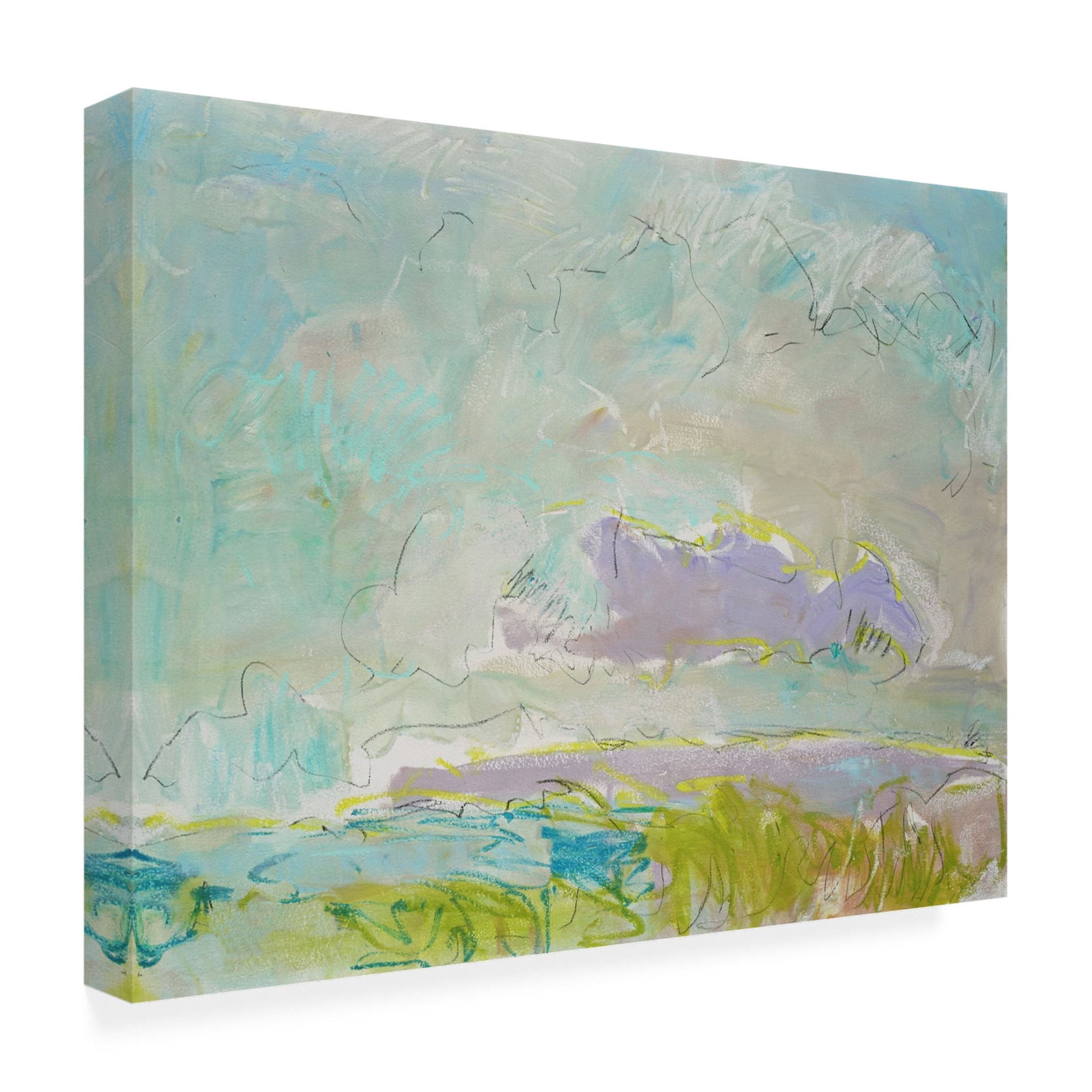 Trademark Fine Art Dorothy Fagan  Heaven and Earth VI Canvas Wall Art
