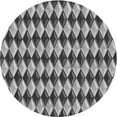 thumbnail image 1 of Ahgly Company Machine Washable Indoor Round Transitional Gray Cloud Gray Area Rugs, 3' Round, 1 of 7