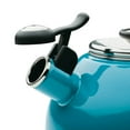 thumbnail image 4 of Circulon 48167 2-Quart Whistling Turquoise Teakettle with Flip-Up Spout, 4 of 7