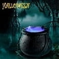 thumbnail image 2 of Halloween Mist Maker Fogger with Witch Cauldron, 3.34"H Fog Machine Atomizer with 12 LED Color Changing Lights Perfect for Water Feature, Holiday, Party, Halloween Decorations Clearance, 2 of 10