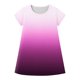 thumbnail image 5 of Girls 2025 Summer Dresses Gradient Short Sleeve Casual Dress Soft and Comfortable A-Line Dress for Everyday Wear ,Sie:120, 5 of 7