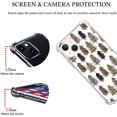 thumbnail image 3 of Leopard Christmas Tree Case Compatible with iPhone 14 Plus,Aesthetic Art Design TPU Bumper Cover Case, 3 of 6