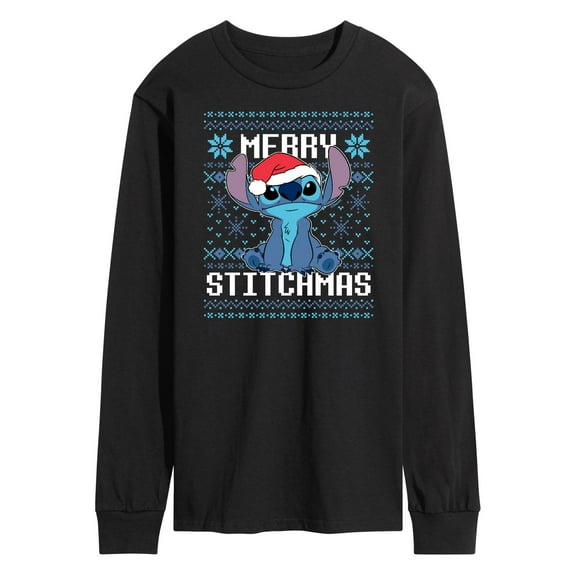 Lilo & Stitch - Merry Stitchmas - Men's Long Sleeve T-Shirt