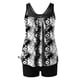 thumbnail image 4 of Trajes de baño para mujer Traje de baño conservador de dos piezas con estampado de moda y cintura alta para mujer Trajes de baño para mujer Trajes de baño para mujer Traje de baño para mujer Trajes de, 4 of 5