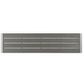 thumbnail image 3 of Modway Shore Outdoor Patio Aluminum Bench in Silver Gray, 3 of 4