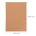 thumbnail image 2 of SHINYPASING 25Pcs Chocolate Kraft Paper Envelope Folders for Daily Use and Business Travel, 2 of 5
