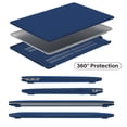 thumbnail image 3 of IBENZER 2022 2021 MacBook Air 13 inch Case M1 A2337 A2179 A1932, Hard Shell Case & Sleeve Bag & Keyboard Cover & Type C for Apple Mac Air 13 with Touch ID (2018-2022), Navy Blue, W-AT13-NVBL+3, 3 of 10