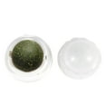 thumbnail image 1 of Mightlink Cat Licking Toy 360 Degree Rotatable Dust Cover Natural Materials Vomiting Hairball Increase Appetite Teeth Grinding Catnip Wall Ball Cat Toy for Floor, 1 of 2