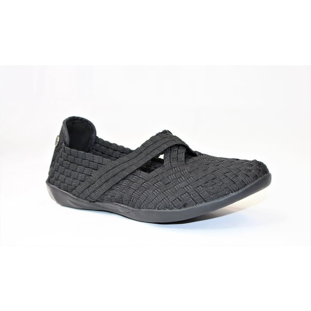 Bernie Mev's Chaussures Margo à Enfiler pour Femmes - Noir