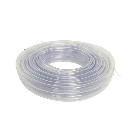 Everbilt 1-1/4 in. O.D. x 1 in. I.D. x 50 ft. PVC Clear Vinyl Tube