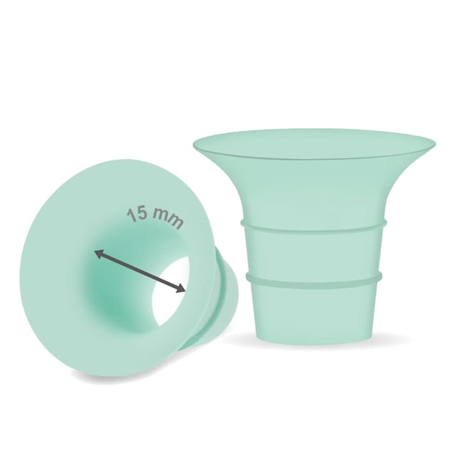 Inserto de brida Maymom de 15 mm para Medela/Spectra/Elvie/MomCozy
