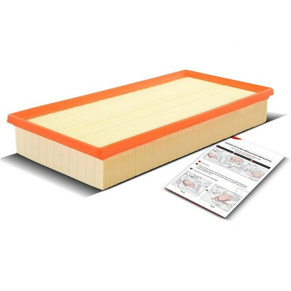 Air Filter 1 - Compatible with 2007 - 2015 Audi Q7 2008 2009 2010 2011 2012 2013 2014