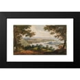 thumbnail image 2 of Pavel Petrovich Svinin 18x12 Black Modern Framed Museum Art Print Titled - Washington and Georgetown from the Alexandria Road (1811-Ca. 1813), 2 of 5