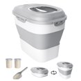 thumbnail image 1 of Recipiente de almacenamiento de alimentos DDMOMMY Rice de 20 a 50 libras con rueda, 1 of 7