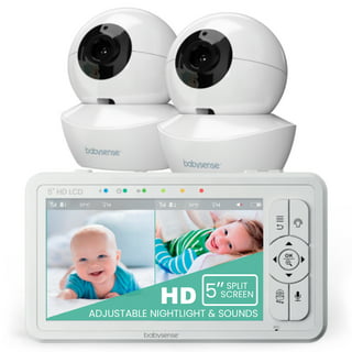 HelloBaby Baby Monitor-HB6336 with Camera and Audio, 3.2 IPS Color  Display, Full Remote Pan Zoom, IR Night Vision, 1000 ft. Range, Wall Mount,  No WiFi Baby Camera Monitor 