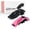 pink+black, variant on Mimibelt Universal Fastening Straps for Car Seat Cushions - Adjustable Extension Bands