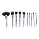 thumbnail image 1 of Conjunto de Brochas de Maquillaje Livianas de 10 Pcs Únicas para Viajes de Negocios Verde Marrón de Lana de Fibra Artificial Plástico, 1 of 5