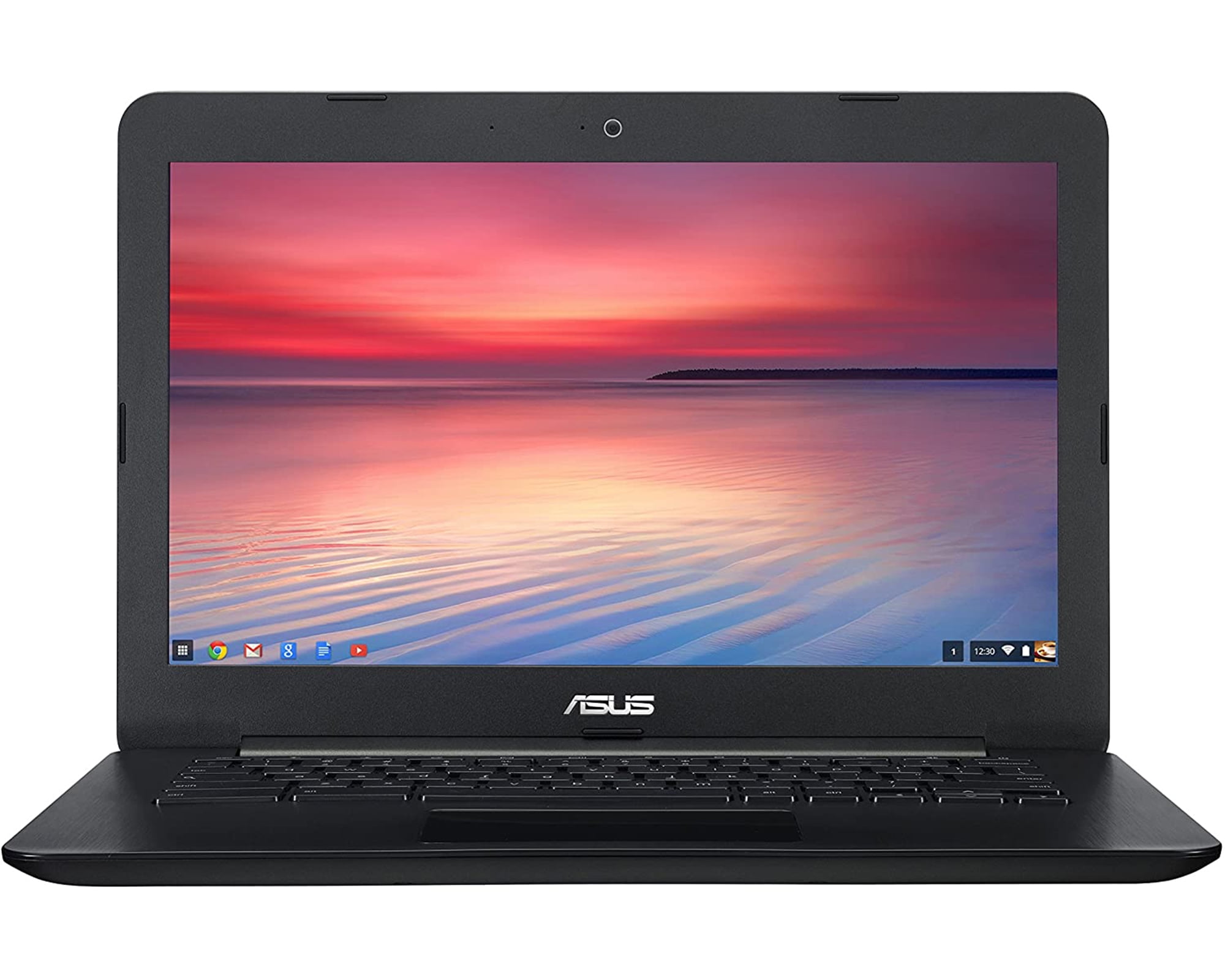 ASUS Chromebook C300M-DH02 Laptop Computer, 2.16 GHz Intel Celeron, 2GB DDR3 RAM, 16GB SSD Hard Drive, Chrome, 13" Screen (Refurbished)
