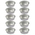 thumbnail image 4 of Molde de acero inoxidable para hornear pasteles y queso, 10 Uds., forma ovalada, para queso HOMEMAXS 16255490-MX, 4 of 7