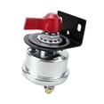 thumbnail image 4 of Interruptor de desconexión de batería 12-48 V Premium con placa frontal Interruptor aislador de batería Rojo, 4 of 9