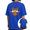 2-Blue, variant on UNISHE Women Motivational Saying Graphic T-Shirt Round Neck Summer Top