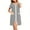 Black, variant on Womens Striped Housecoat Zipper Short Sleeve House Dress Casual Duster Lounger Robe with Pockets Loose Nightgown