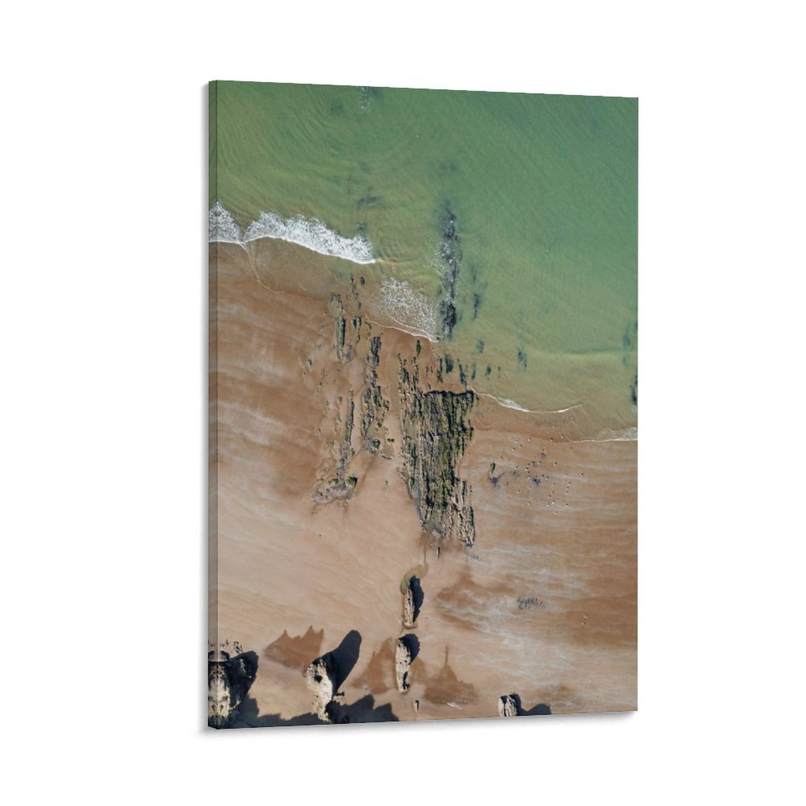 1 Panel Set Picture of Sea and Costal Reefs Canvas Painting Wall Art