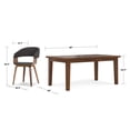 thumbnail image 6 of Simpli Home Lowell / Eastwood 7-Piece Dining Set, 6 of 11