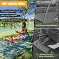 thumbnail image 6 of 2WIN2BUY Foam Camping Mattress Pad,Waterproof Roll Up Bed Sleeping Mat for 1/2/3/4/5/6 Person,Portable Camp Sleeping Mat for Camp/Travel/Car/Tent, 6 of 7