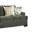 thumbnail image 4 of Sofa with Fabric Upholstery and Accent Pillows, Gray, 4 of 5