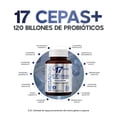 thumbnail image 3 of Suplemento Alimenticio 120 Billones 17 Cepas Premium 30 Cápsulas MEGABIOTIC 120 Billones 17 Cepas Premium Edition, 3 of 6