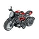 thumbnail image 4 of Juguete de motocicleta para niños, modelo de motocicleta, adornos de aleación, simulación de juguete de motocicleta resistente y extraíble para , Rojo, 4 of 9