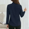 thumbnail image 4 of Ankola Women Long Sleeve Blouses T-Shirt Petite Elegant Slim Fit V Neck Shirts Summer Fall Fashion Work Casual Business Tops, 4 of 4