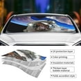 thumbnail image 5 of Disketp Windshield Sun Shade, Car Sun Shade For Front Window Astronaut In Outer Space Sunshades Sun Visor Protector Blocks Uv Rays Foldable, 5 of 9
