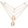 thumbnail image 3 of HAHDAXIA Puka Shell Necklace for Women Boho Multi-Layer Necklace Pearl Shell Necklace Set Jewelry Gold Chain Seashell Pendant Necklace Beach Necklaces for Women Girls, 3 of 6