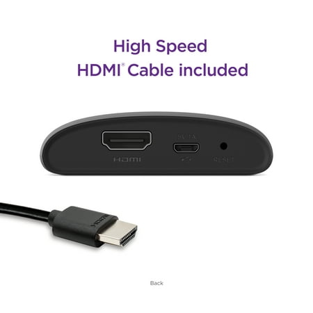 Roku Express | Streaming Media Player with Standard Remote (no TV controls) - Black