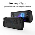 thumbnail image 2 of Soft Silicone Protective Cover for ASUS ROG Ally X Handheld Console Shockproof Anti-Scratch Dustproof Protector Shell Sleeve for ROG Ally X Game Accessorie, 2 of 8