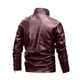 thumbnail image 4 of Chaquetas de Cuero de Imitación Para Hombres Chaqueta de Cuero Más Chaqueta de Lana Chaqueta de Motocicleta Chaqueta de Cuero Cálida Odeerbi ODB-4, 4 of 8