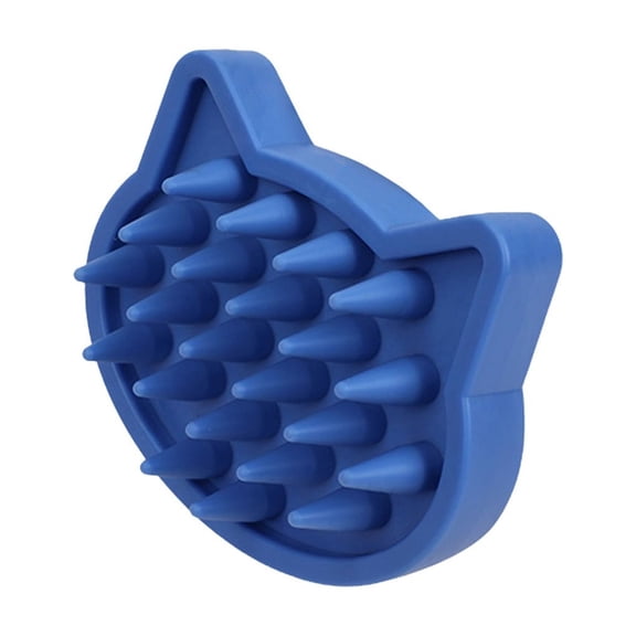 Scalp Massager Hair Growth – Exfoliator & Hair Scrubber for Scalp, Soft Bristles for Dandruff & Soothing Comfort, Shampoo Brush Blue