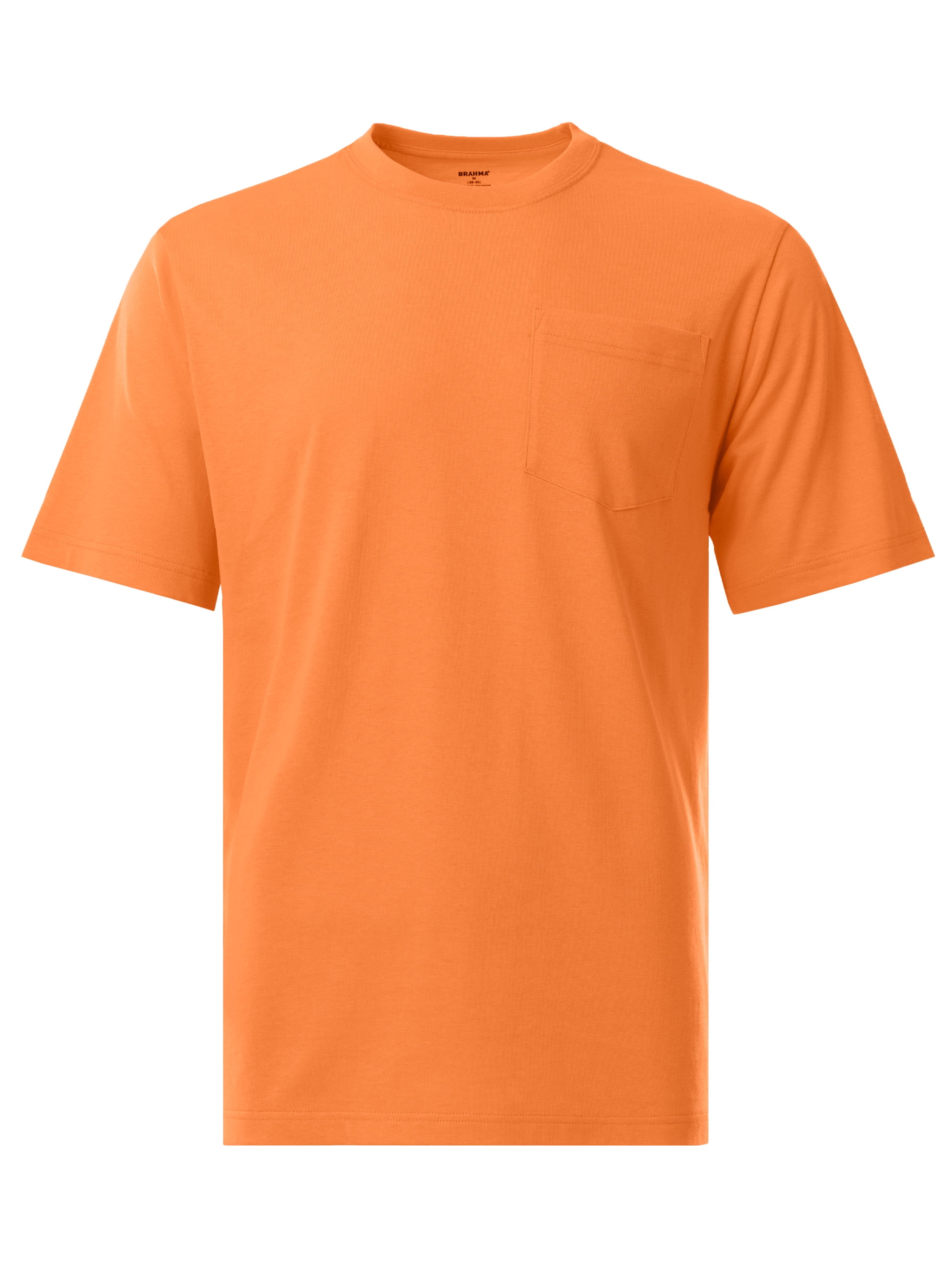 Brahma Men's Short Sleeve Workwear T-Shirt, Size S-4XLT (Men's, Big Men's, and Tall)